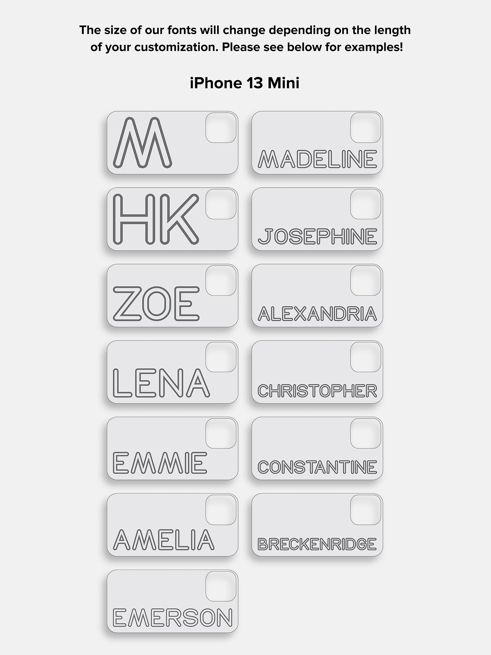 Fine Line Custom iPhone Case - Brown/Dark Brown - Image 15