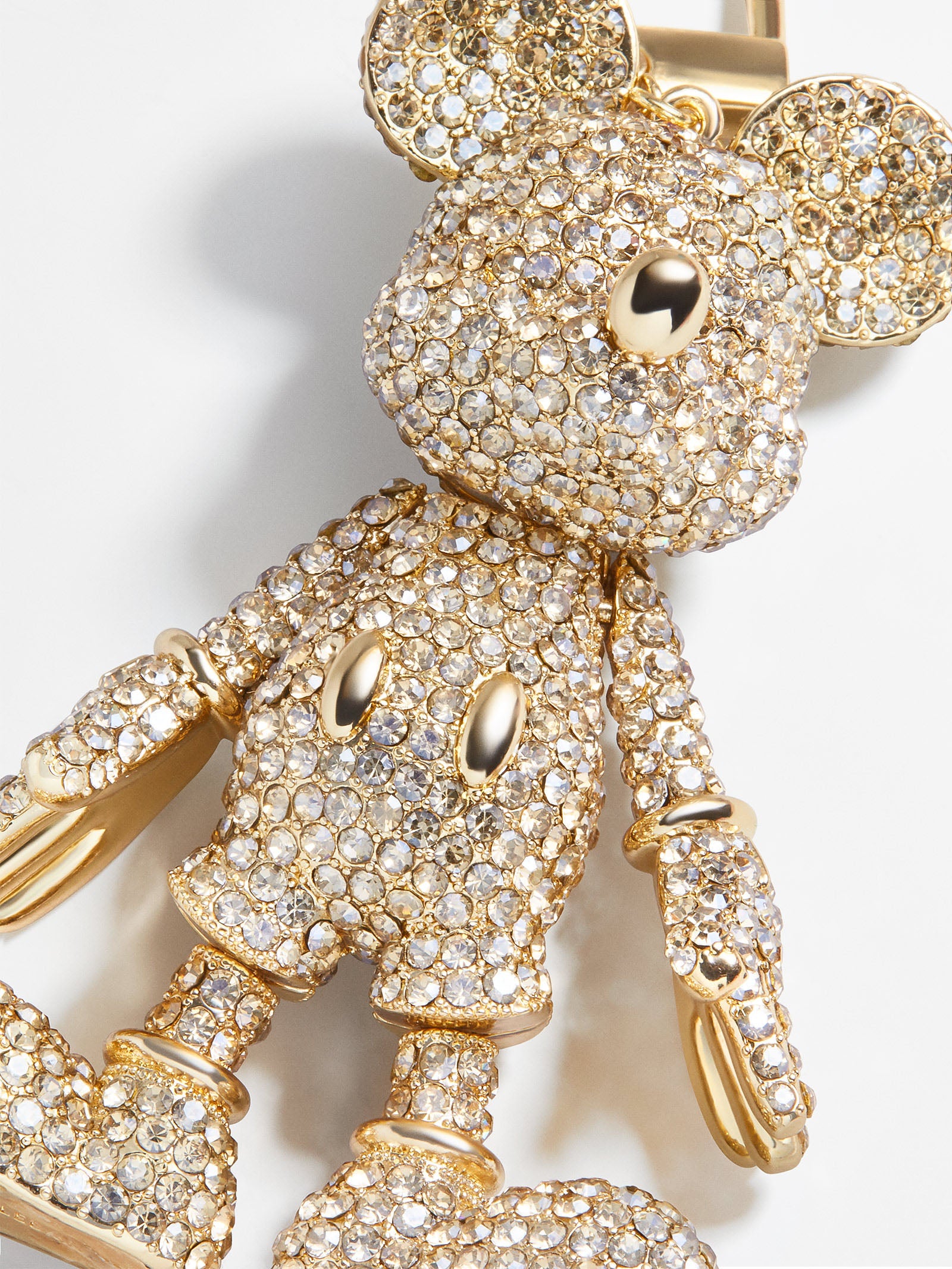 Mickey Mouse disney Bag Charm - Gold Glitter - Image 4