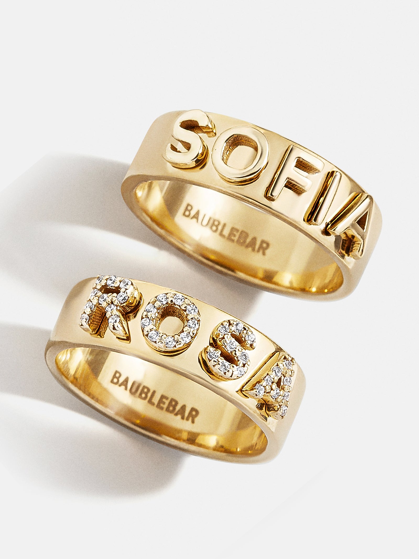 18K Gold Custom Block Ring - 18K Gold