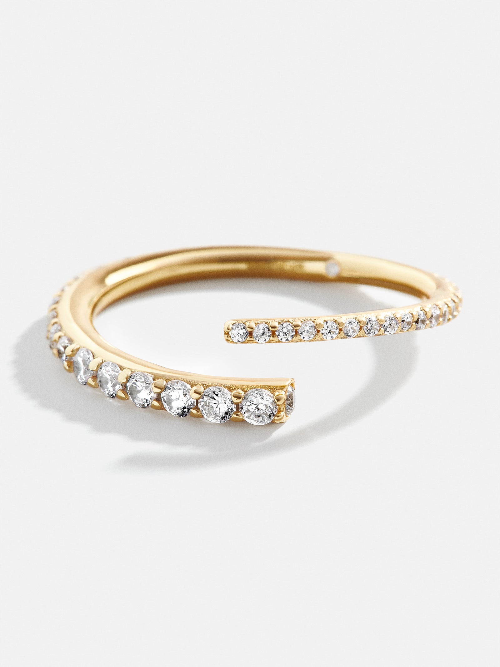 Nicole 18K Gold Ring - Gold/Pav??