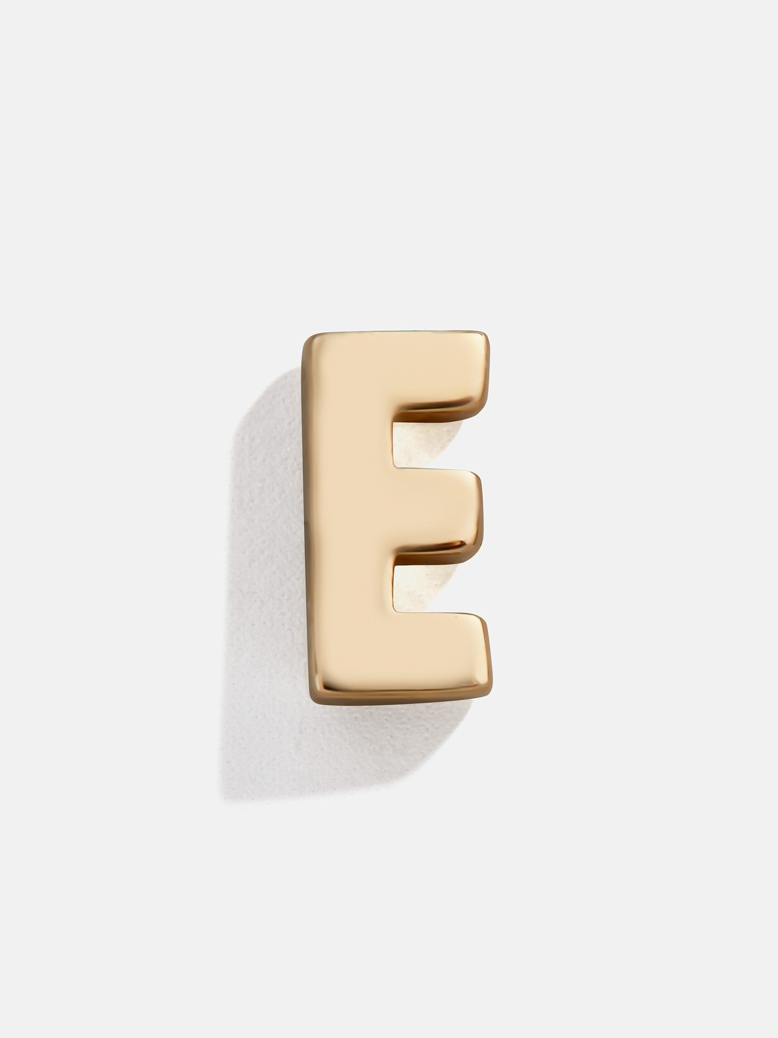 Single 14K Solid Gold Initial Earring - Gold - Image 8
