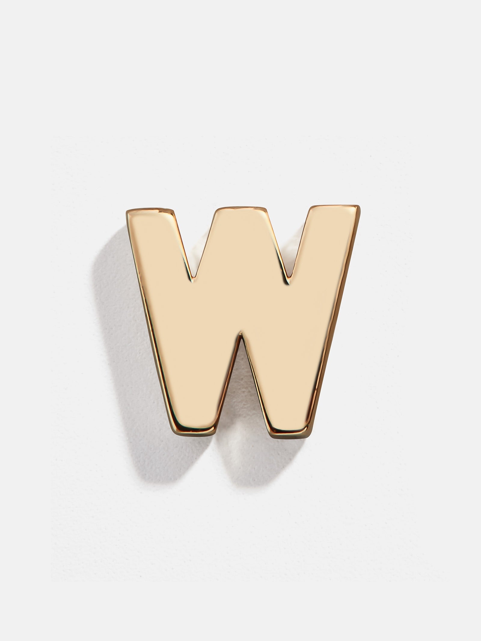 Single 14K Solid Gold Initial Earring - Gold - Image 26