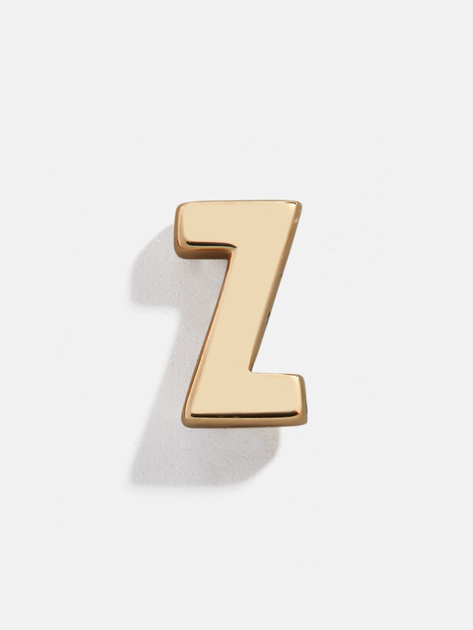 Single 14K Solid Gold Initial Earring - Gold - Image 29