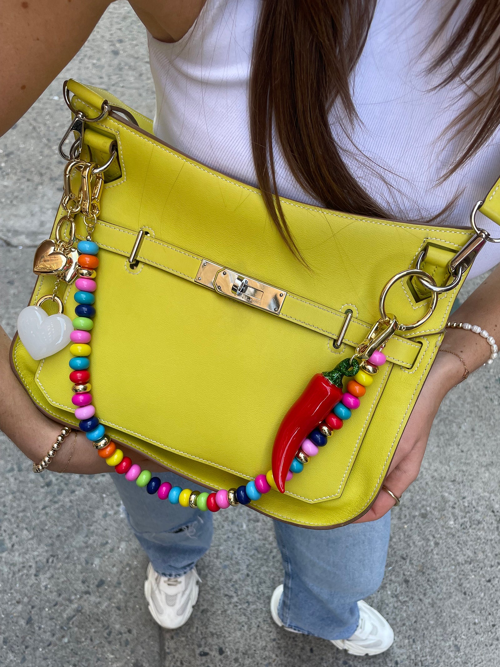 Taking Heart Bag Charm - Heart - Image 2