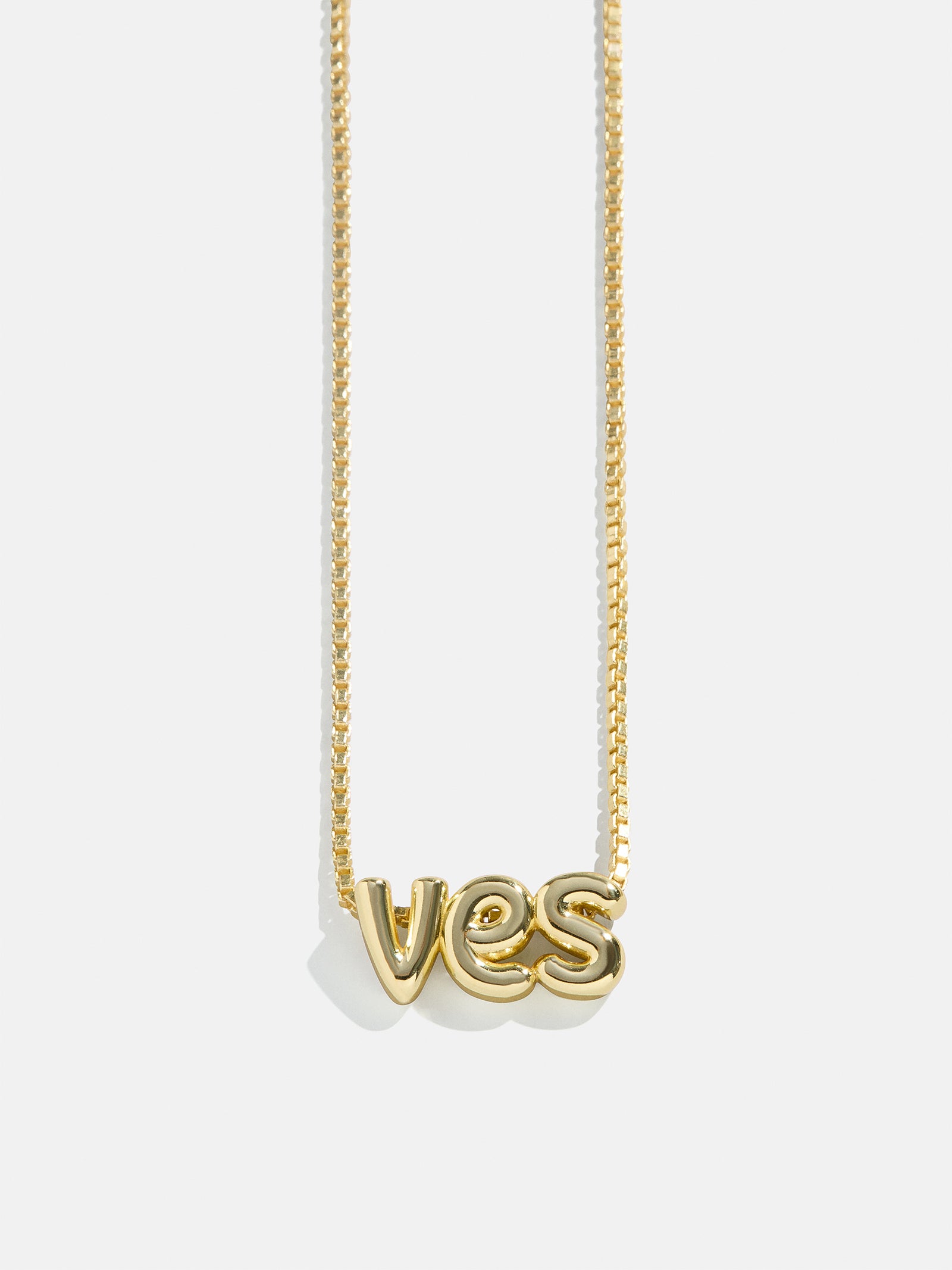 Bubble Custom Monogram Necklace - Image 3