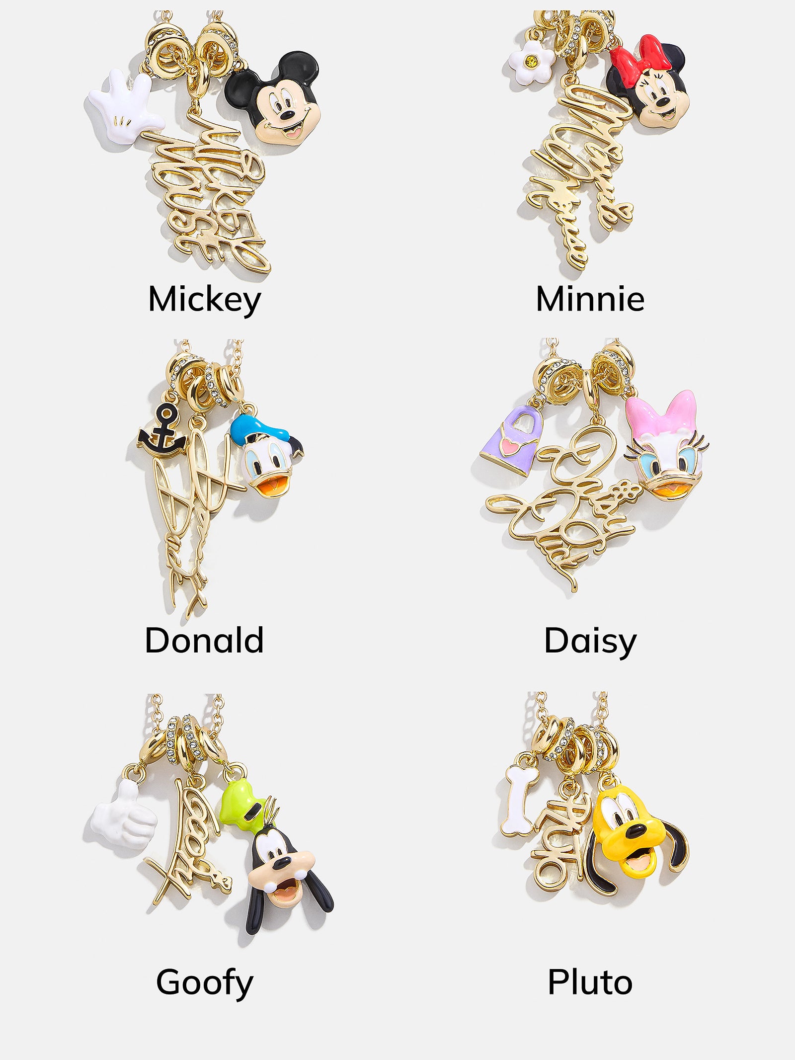Disney Minnie Mouse Cluster Charm Necklace - Minnie Mouse - Image 6