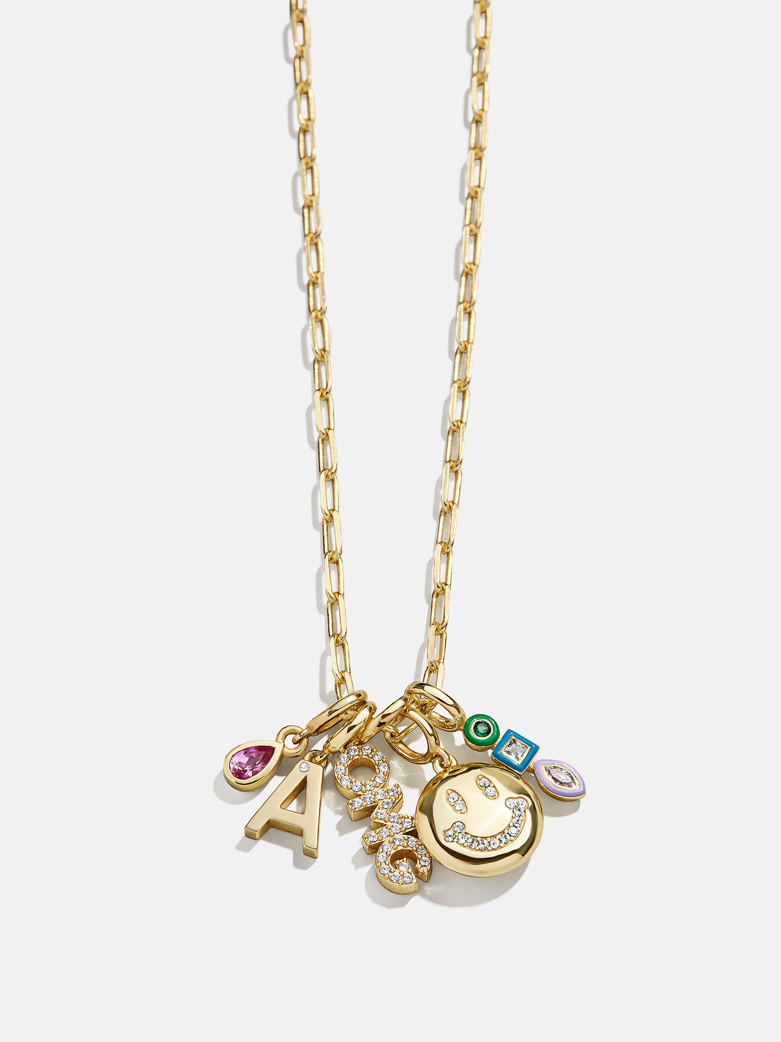 Birthstone Cluster Charm - Ruby - Image 3