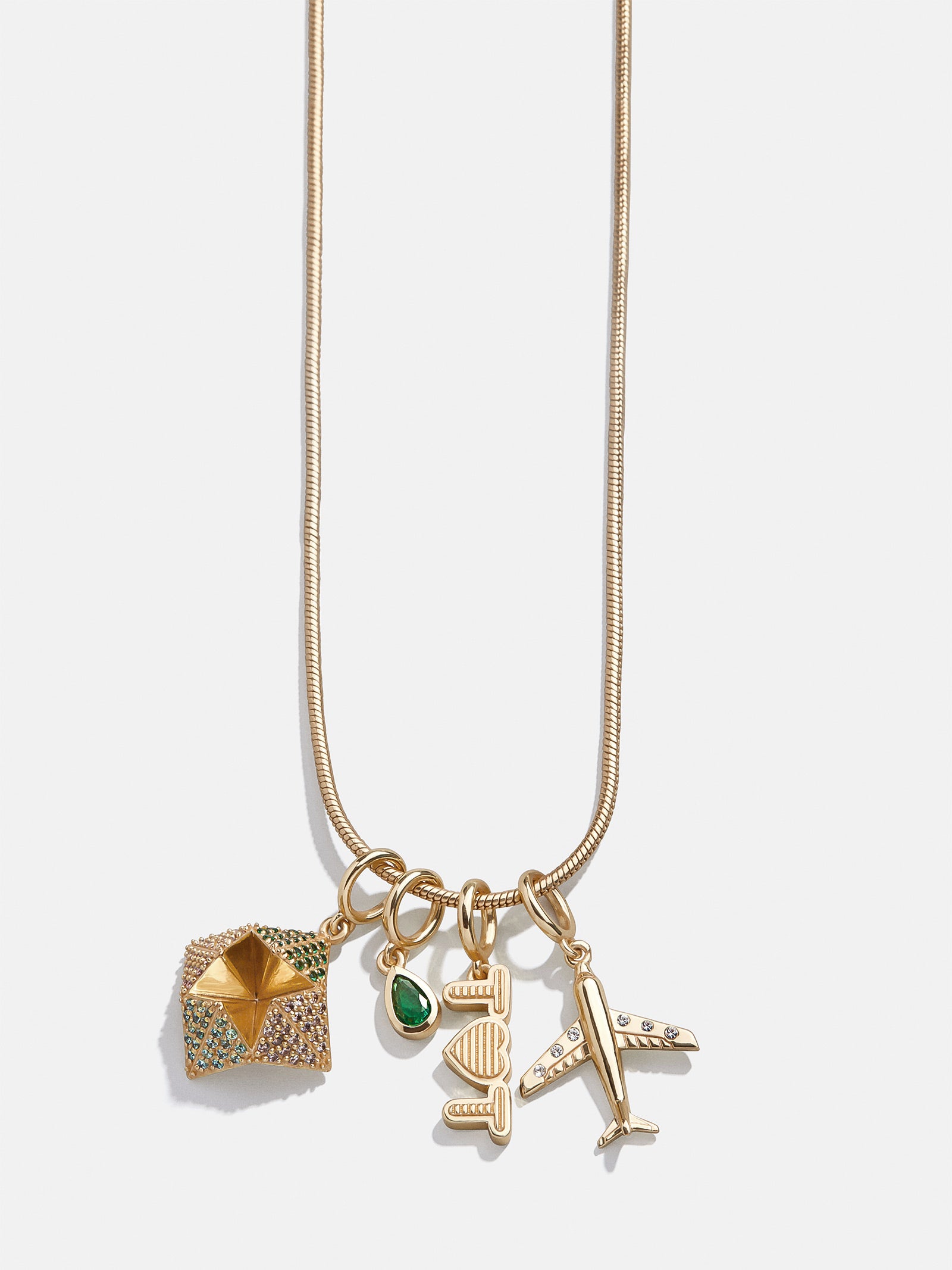 Heart Custom Initial Charm - Gold - Image 3