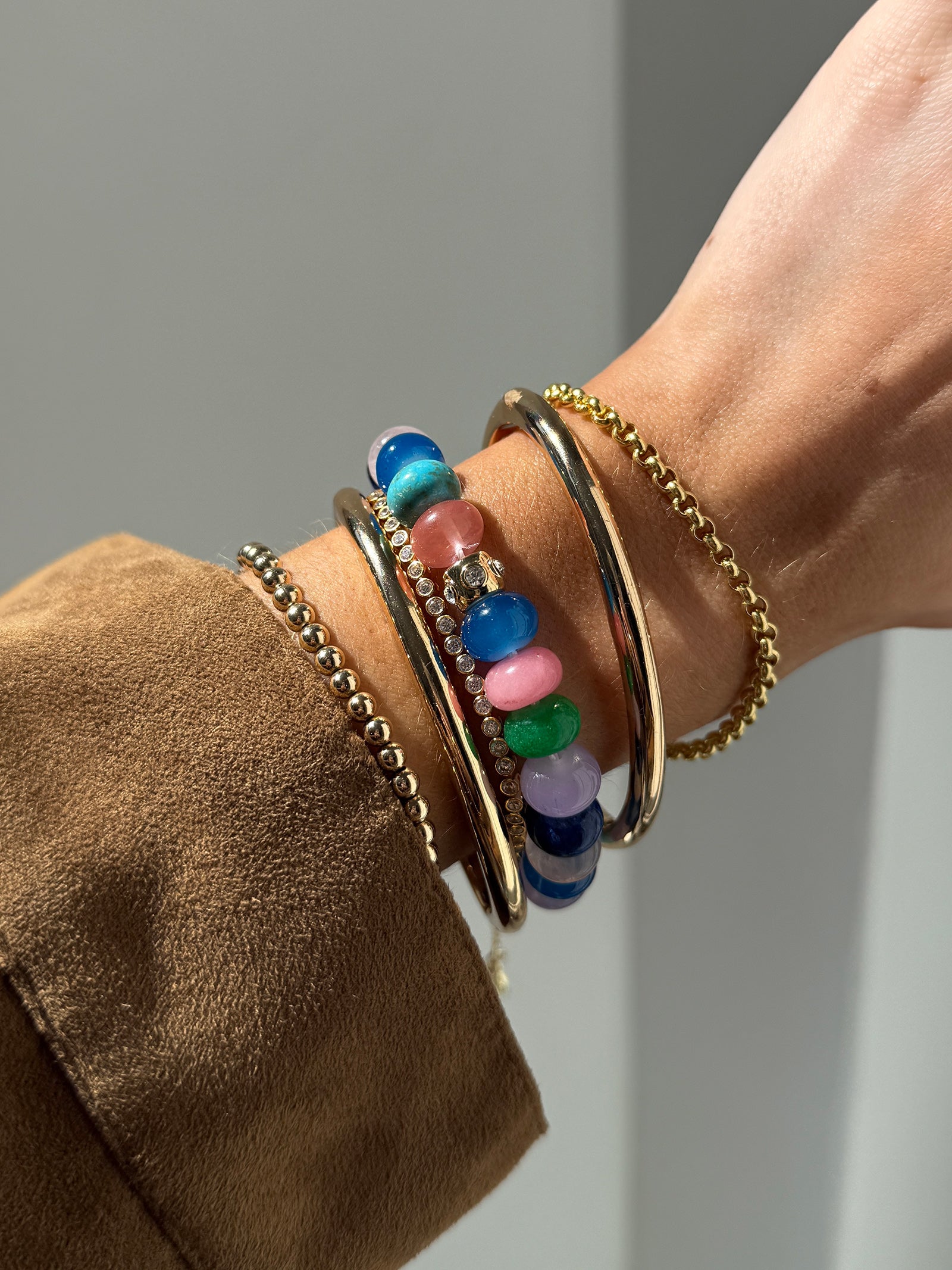 Joan Semi-Precious Bracelet - Multi - Image 2