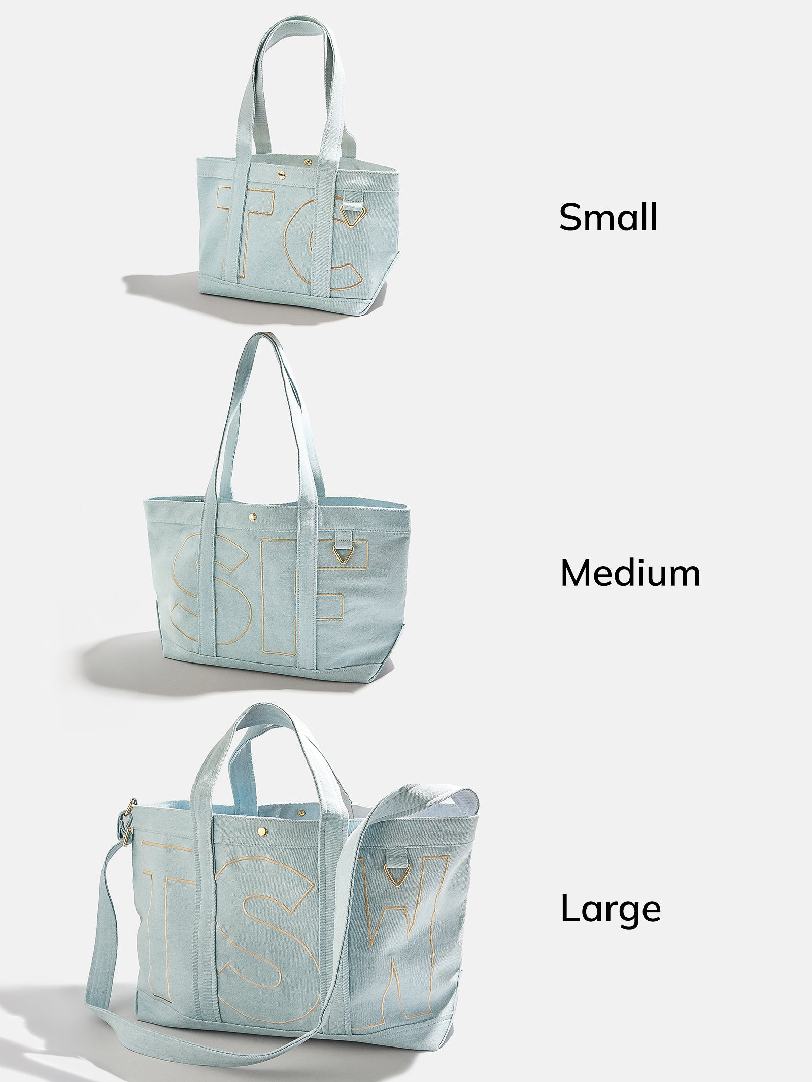 Custom Alpha Tote - Blue Denim - Image 82