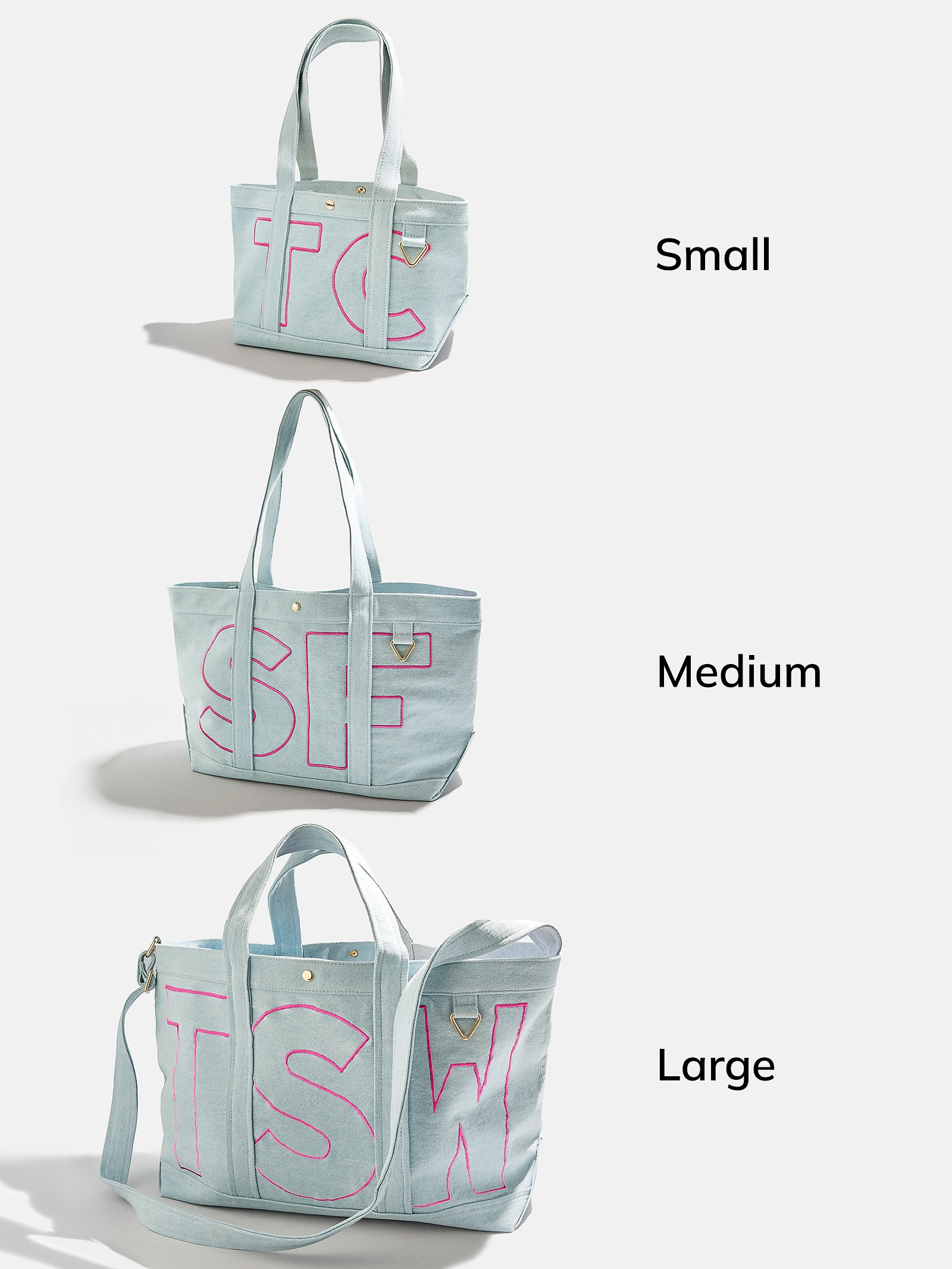 Custom Alpha Tote - Blue Denim - Image 92