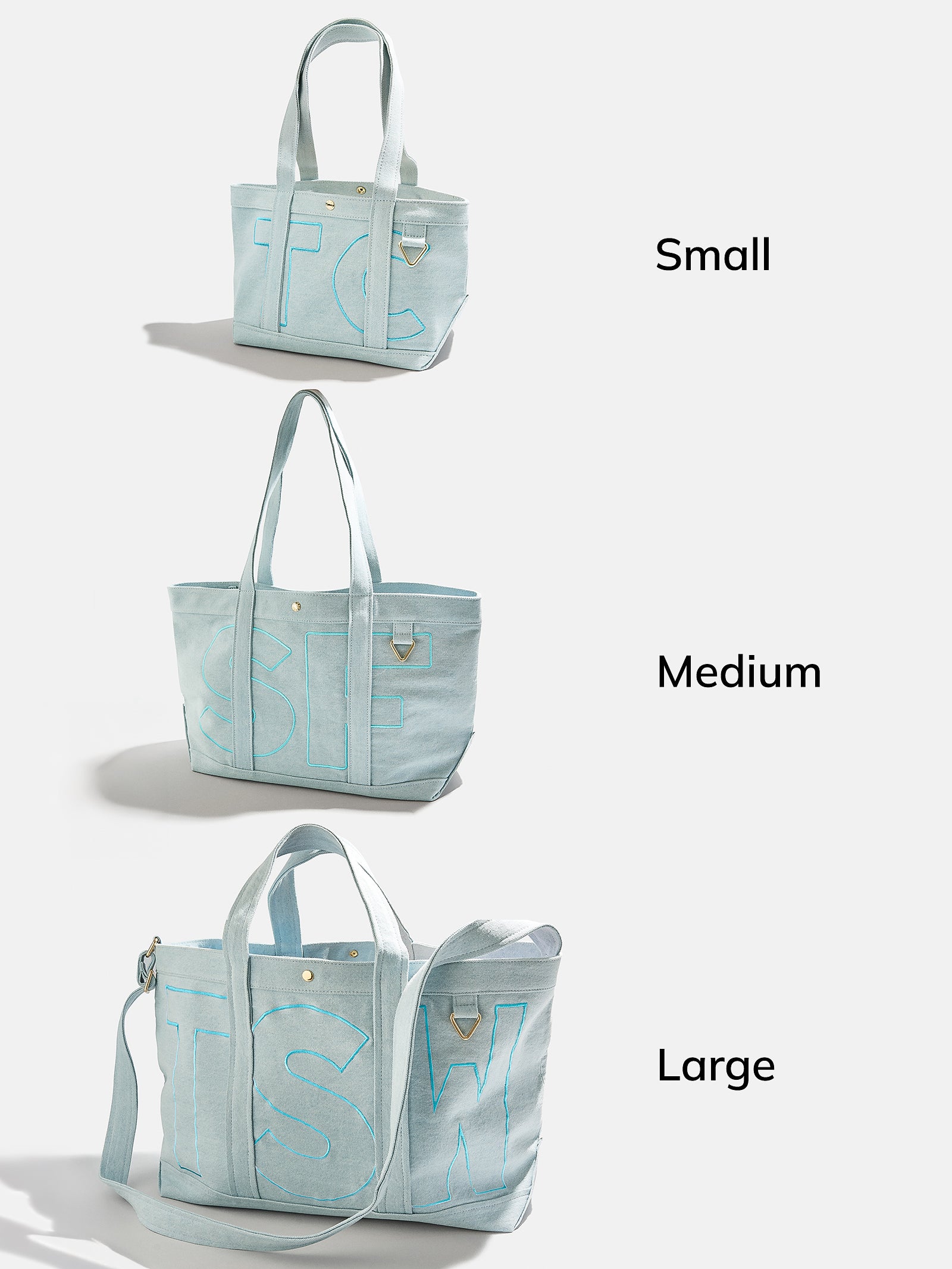 Custom Alpha Tote - Blue Denim - Image 42