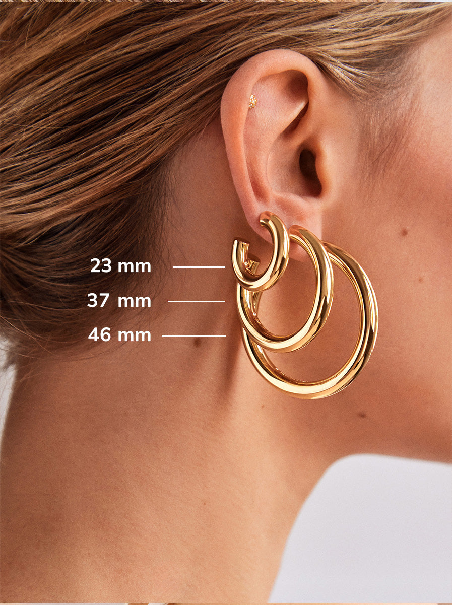 Dalilah Earrings - 37MM - Image 5