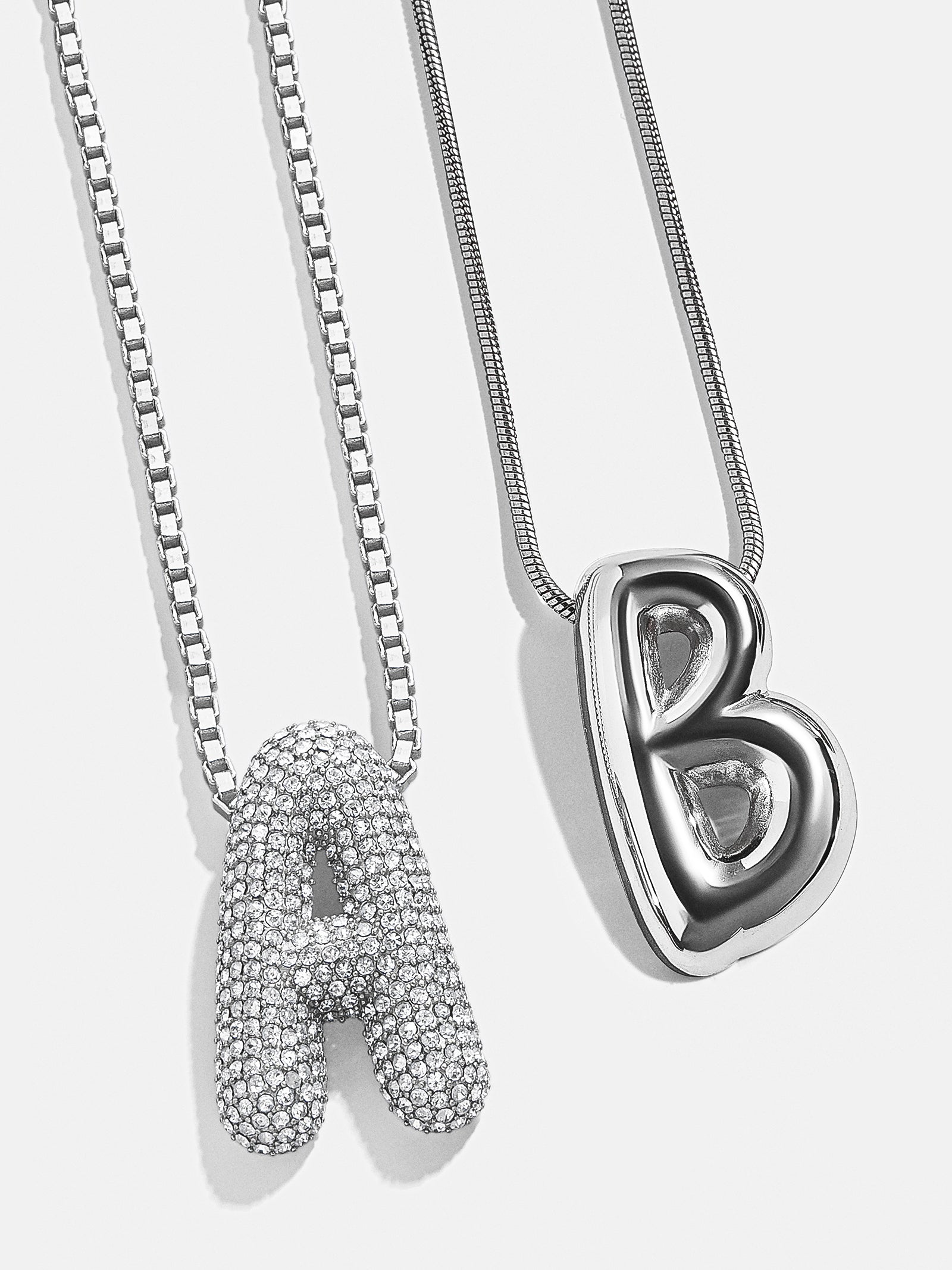 Bubble Initial Necklace - Image 11