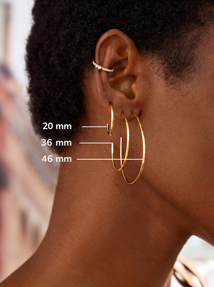 Dalilah Earrings - 46MM - Image 5